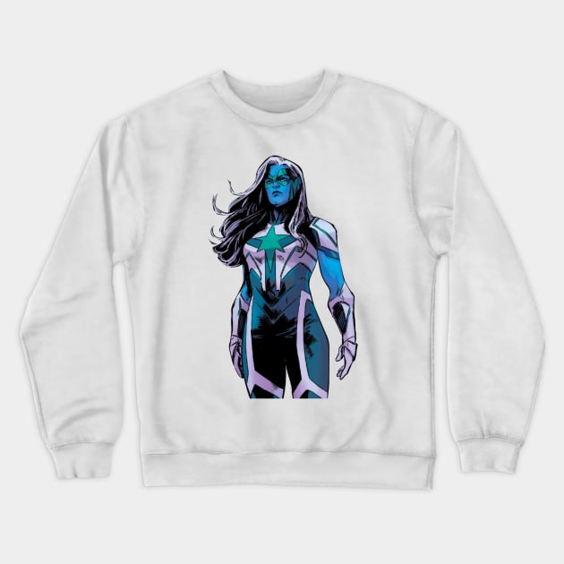 Doctor Minerva Crewneck Sweatshirt by tazannaophelia